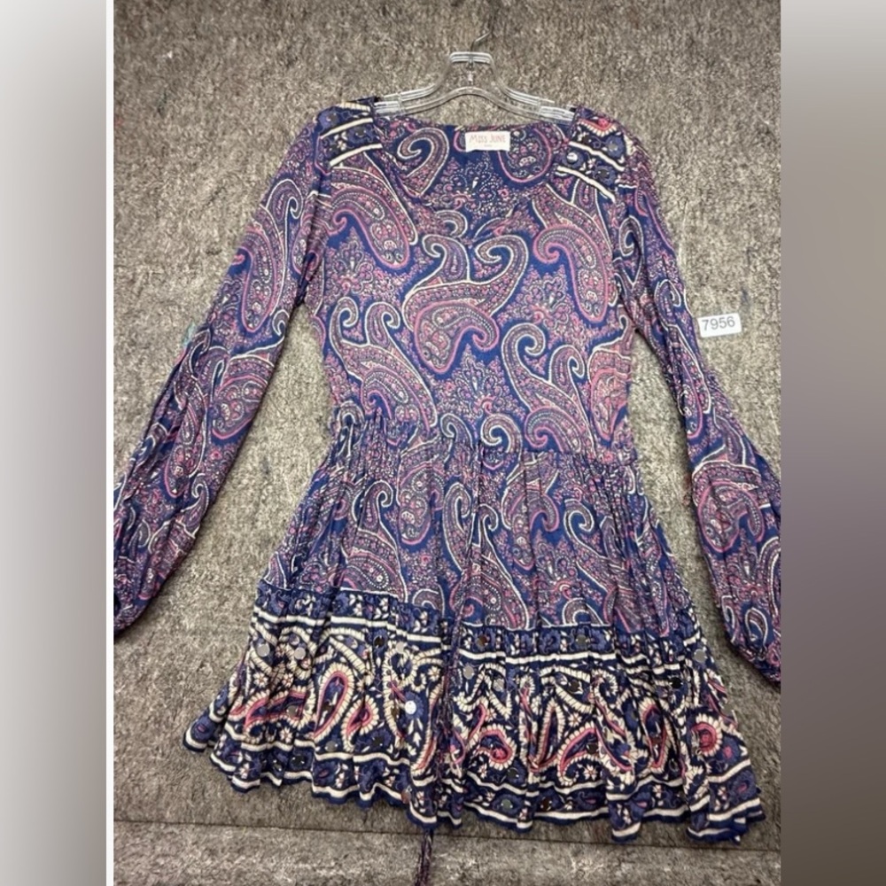 Miss June Paisley Dress